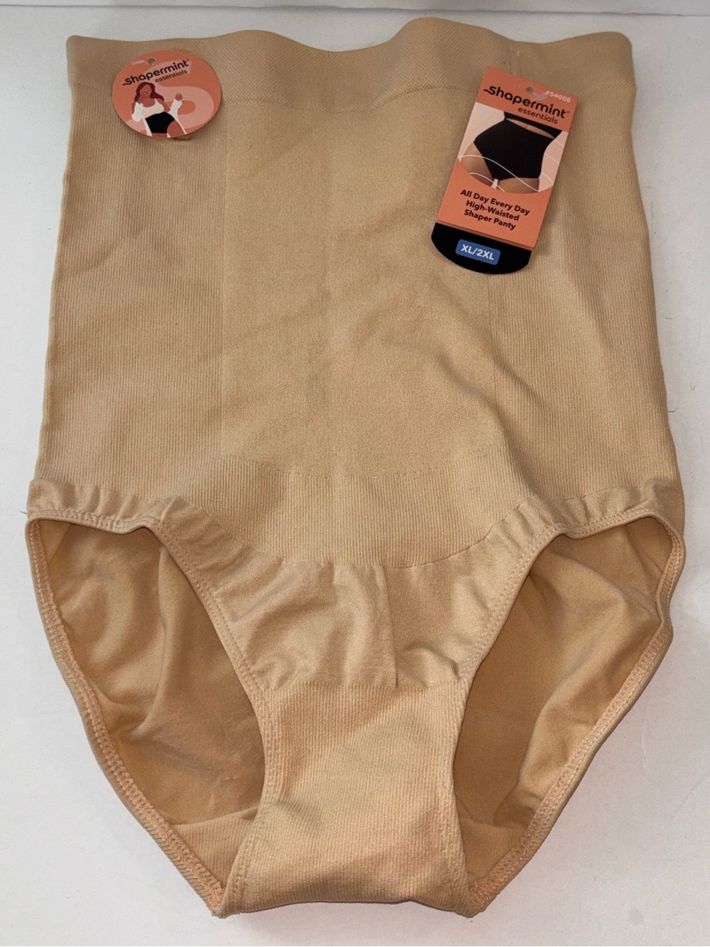 Shapermint Beige High-Waist Shaper Brief